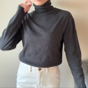 Basic Gray Turtleneck